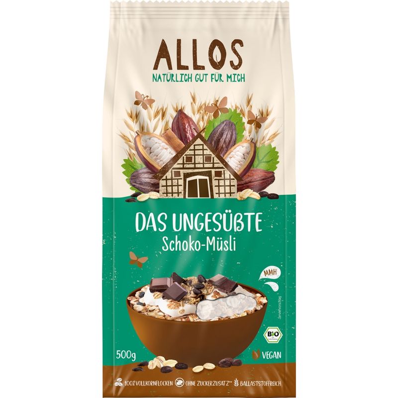 Allos Das Ungesüßte Schoko-Müsli - Produktbild