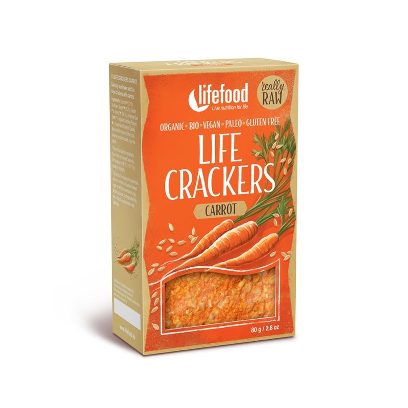 Lifefood  Lifefood Möhrenkräcker ROH BIO - Produktbild