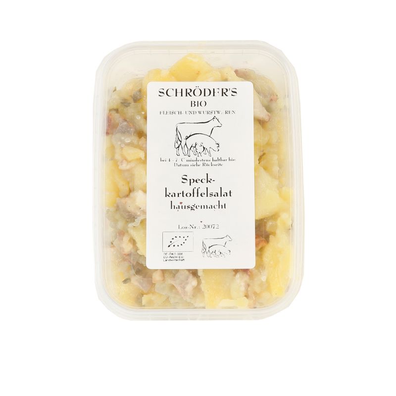 Schröder's Bio Fleisch- und Wurstwaren Speckkartoffelsalat 200 g - Produktbild