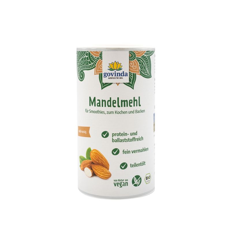 Govinda Mandelmehl für Smoothies, zum Kochen und Backen - Produktbild