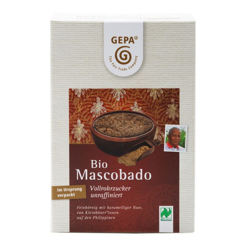 GEPA - The Fair Trade Company Bio Mascobado Vollrohrzucker unraffiniert - Produktbild