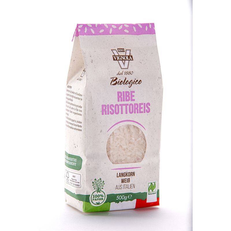 Riseria Vignola Ribe Risottoreis weiß BIO - Produktbild