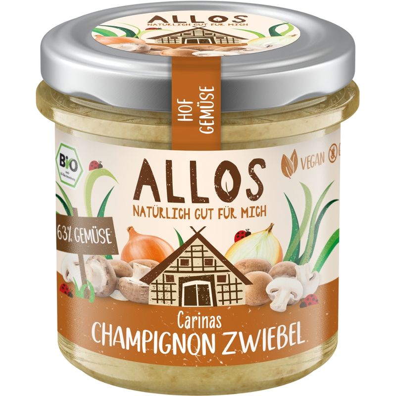 Allos Hof Gemüse Carinas Champignon Zwiebel - Produktbild