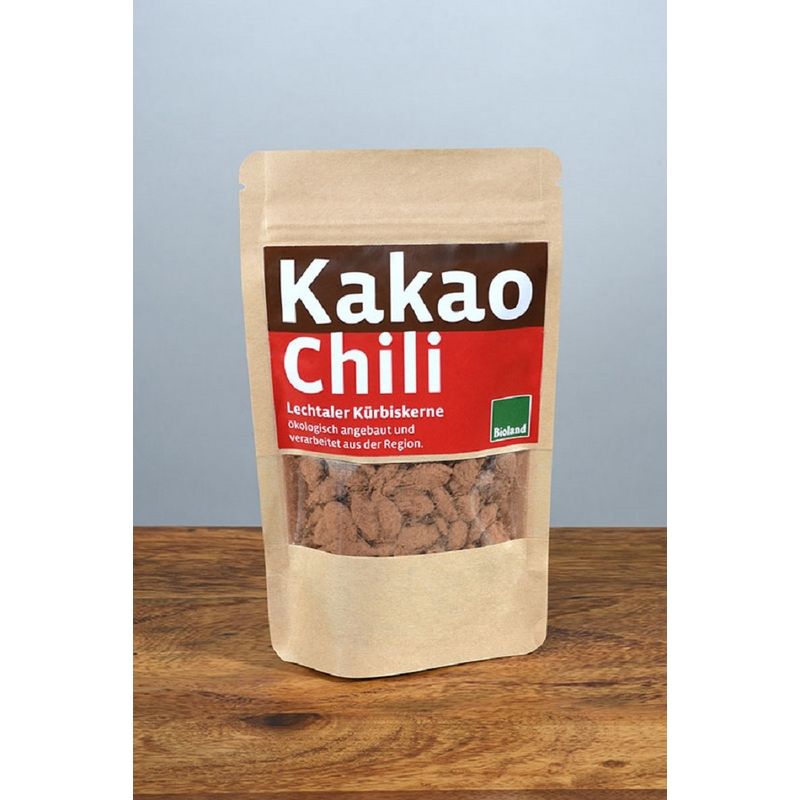 Lechtaler Kürbiskerne Kakao Chili Kürbiskernknabberei - Produktbild