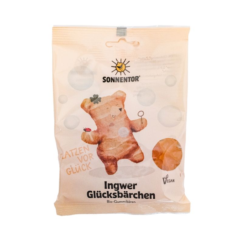 Sonnentor Ingwer Glücksbärchen, Packung - Produktbild