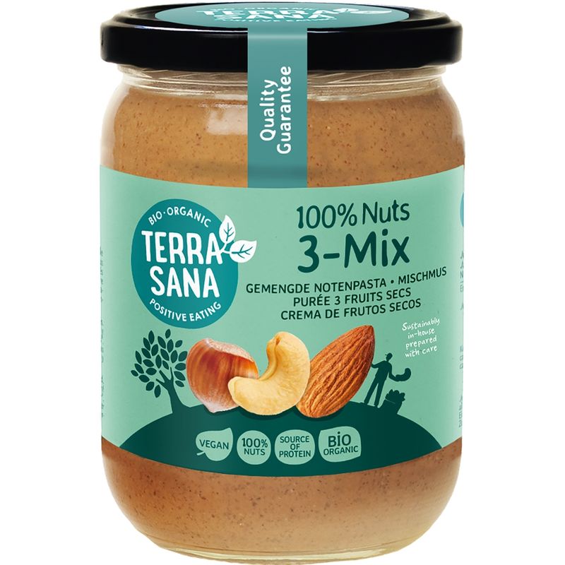 TerraSana 3-Mix Mischmus ohne Erdnüsse - Produktbild
