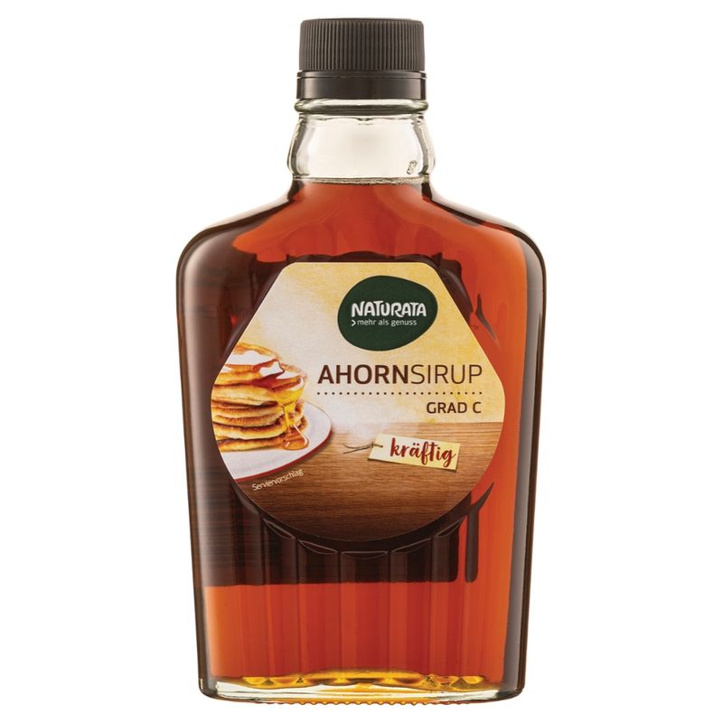 NATURATA Ahornsirup Grad C, kräftig - Produktbild