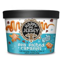 HMJ - BIO-Eis/Organic Ice Cream: Meersalz-Karamell / Sea Salted Caramel 200ml - Produktbild