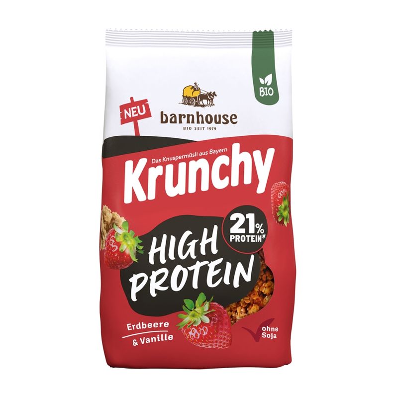 Barnhouse  Krunchy High Protein, 450g - Produktbild