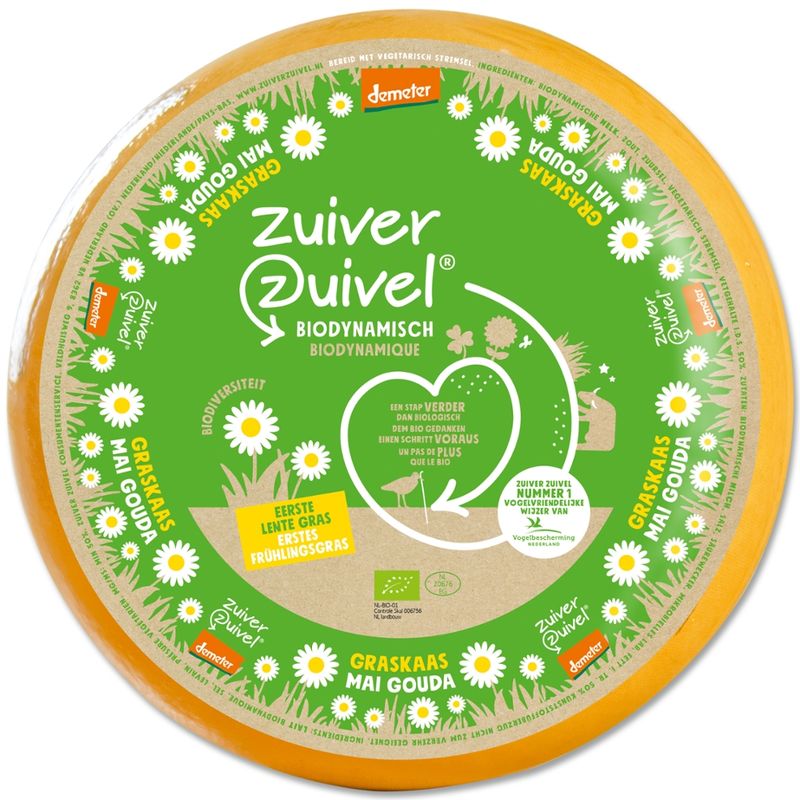 Zuiver Zuivel Biodynamische Gouda Mai Gouda 5 kg - Produktbild