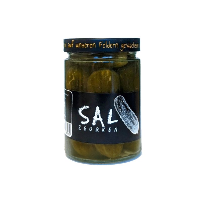 Biohof Bubenicek Meiberger - Sauergemüse Salzgurken 480g mit Kren - Produktbild