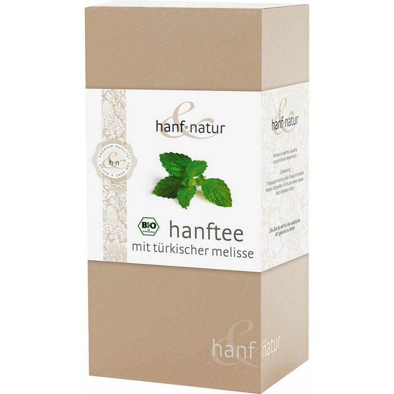 hanf & natur Bio Hanf Beuteltee Melisse - Produktbild