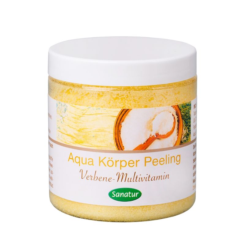 Sanatur Aqua Körper Peeling Verbene-Multivitamin - Produktbild
