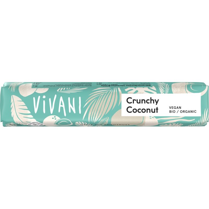 Vivani Crunchy Coconut Schokoriegel - Produktbild