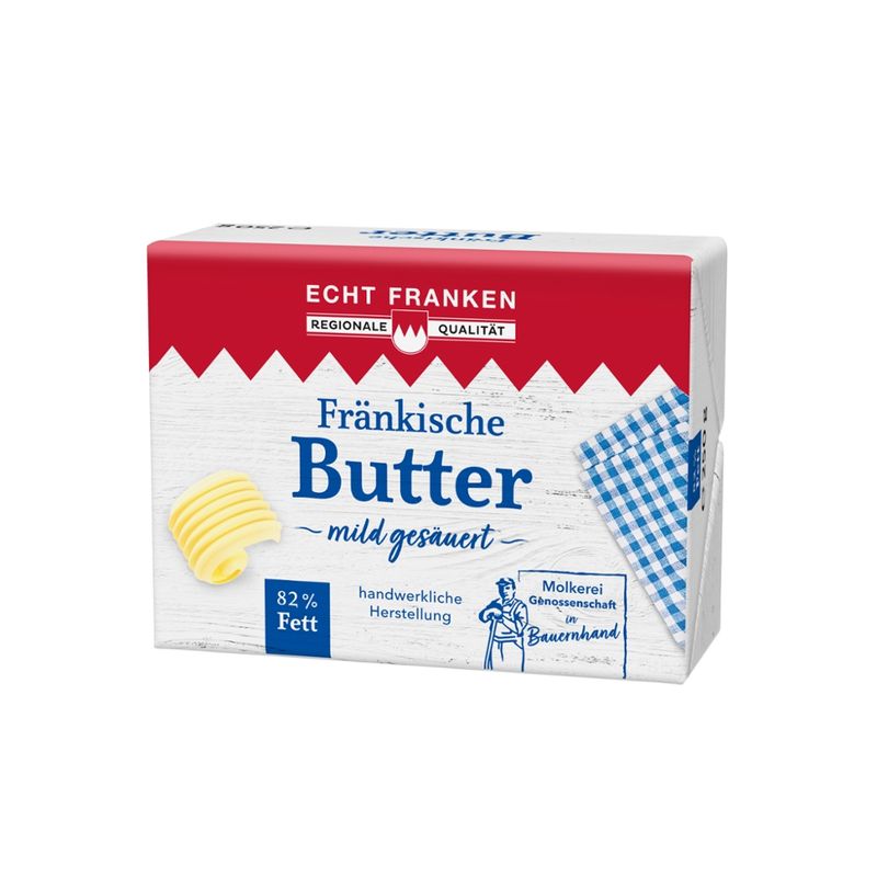 Echt Franken Fränkische Butter mild gesäuert - Produktbild