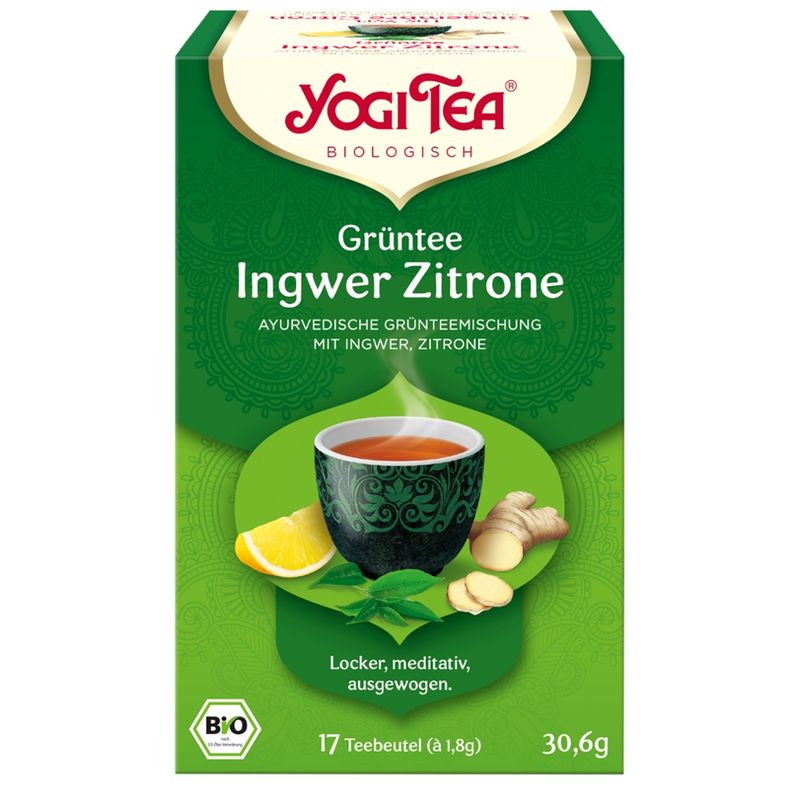 YOGI TEA Yogi Tea® Grüntee Ingwer Zitrone Bio CH - Produktbild