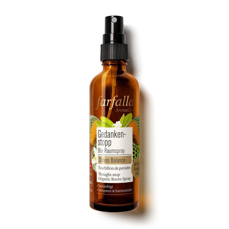 farfalla Gedankenstopp Bio-Raumspray, Stress Balance, 75ml - Produktbild