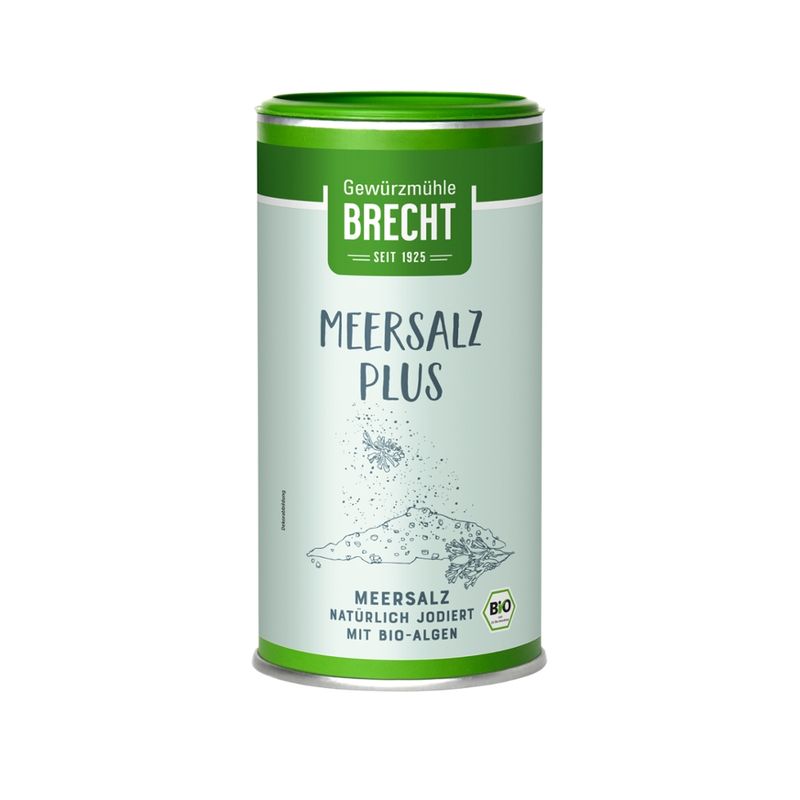 Gewürzmühle Brecht Meersalz +plus BIO öko LB - Produktbild