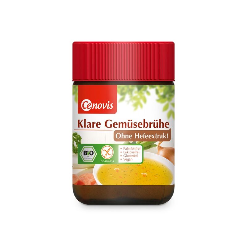 Cenovis Klare Gemüsebrühe ohne Hefe, bio - Produktbild