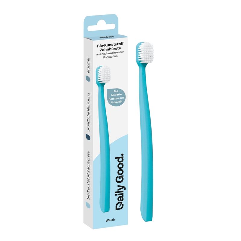 Daily Good Daily Good - Bio-Kunststoff Zahnbürste - Weich - Produktbild