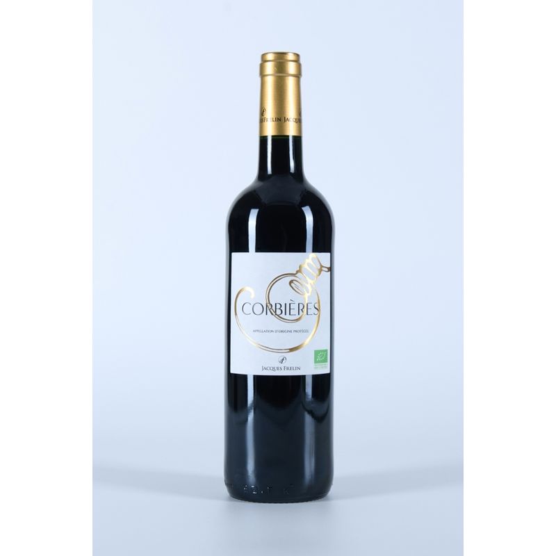 Jacques Frelin Vignobles SAS La Maison des Terroirs Vivants Rotwein, Cuvée de l'Ancien Courrier, AOP Corbières, Frankreich - Produktbild