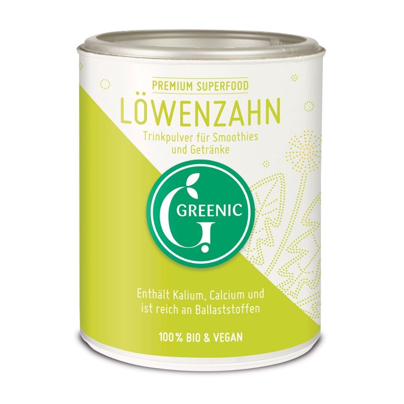 Greenic Löwenzahn Superfood Trinkpulver - Produktbild
