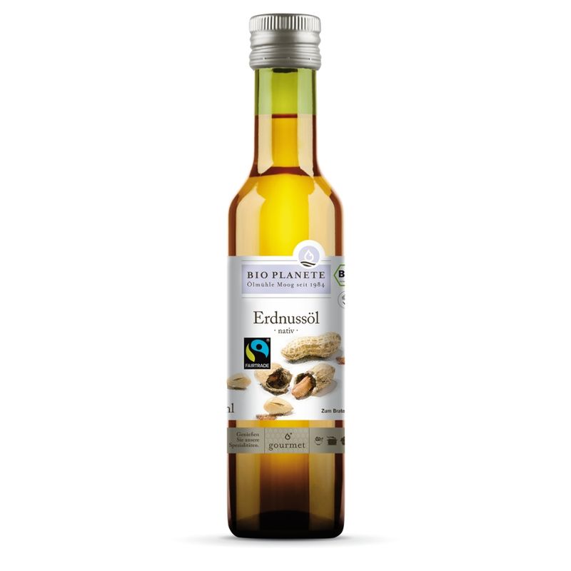 BIO PLANÈTE Erdnussöl nativ Fairtrade - Produktbild