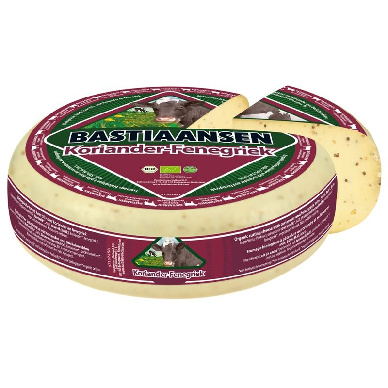 Bastiaansen Bio Bastiaansen Koriander-Käse mit Bockshornklee nwx - Produktbild