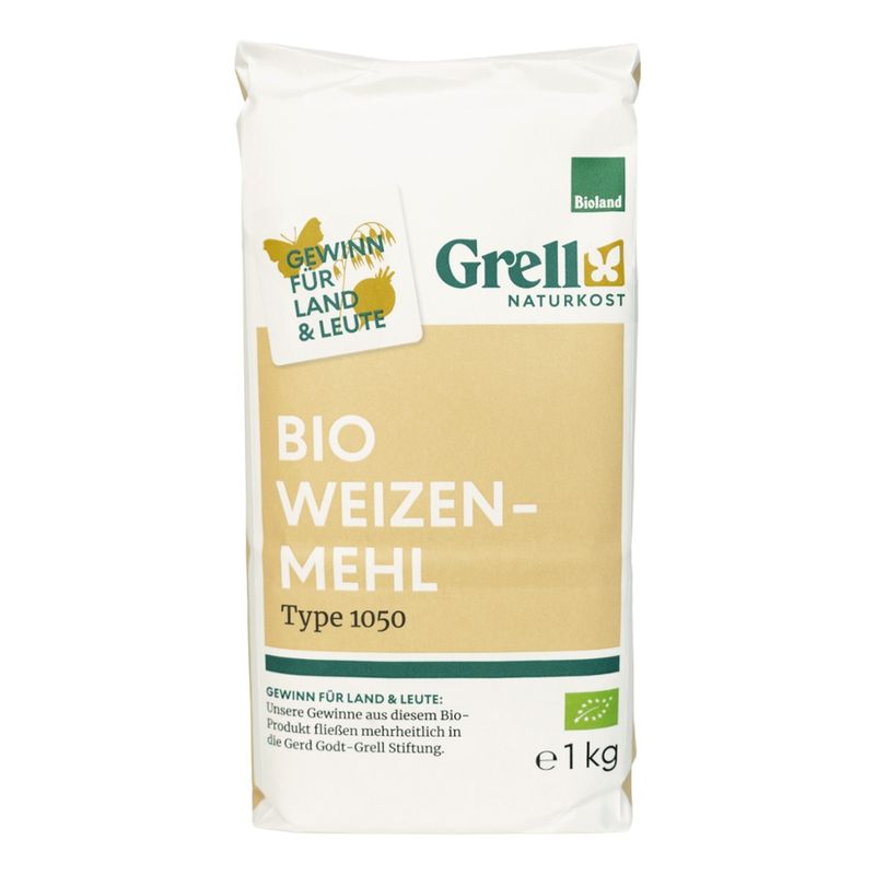 Grell Naturkost Weizenmehl Type 1050 (Bioland) - Produktbild