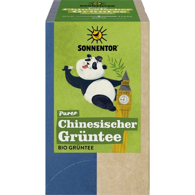 Sonnentor Purer Chinesischer Grüntee, Doppelkammerbeutel - Produktbild