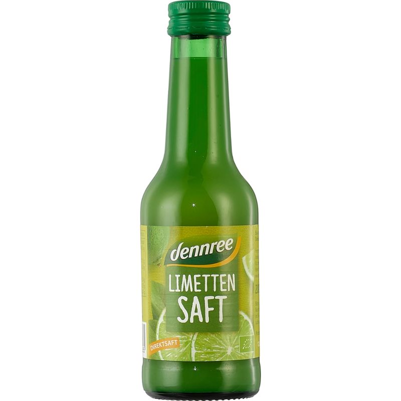 dennree Limettensaft, 100% Direktsaft - Produktbild