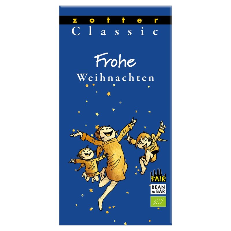Zotter Schokolade Classic Frohe Weihnachten - Produktbild