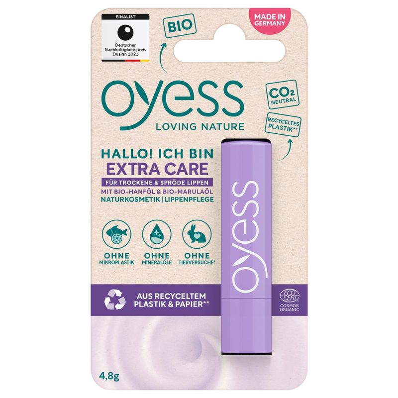 OYESS OYESS Lip Balm Hallo! Ich bin Extra Care - Produktbild
