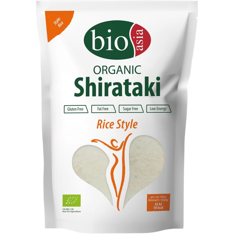 BIOASIA Bio Shirataki Reis, aus Konjakmehl, ATG 200 g - Produktbild