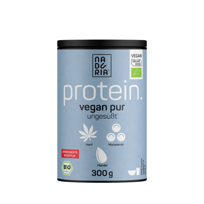 Naduria Bio Protein Vegan Pur, 300g Dose - Produktbild