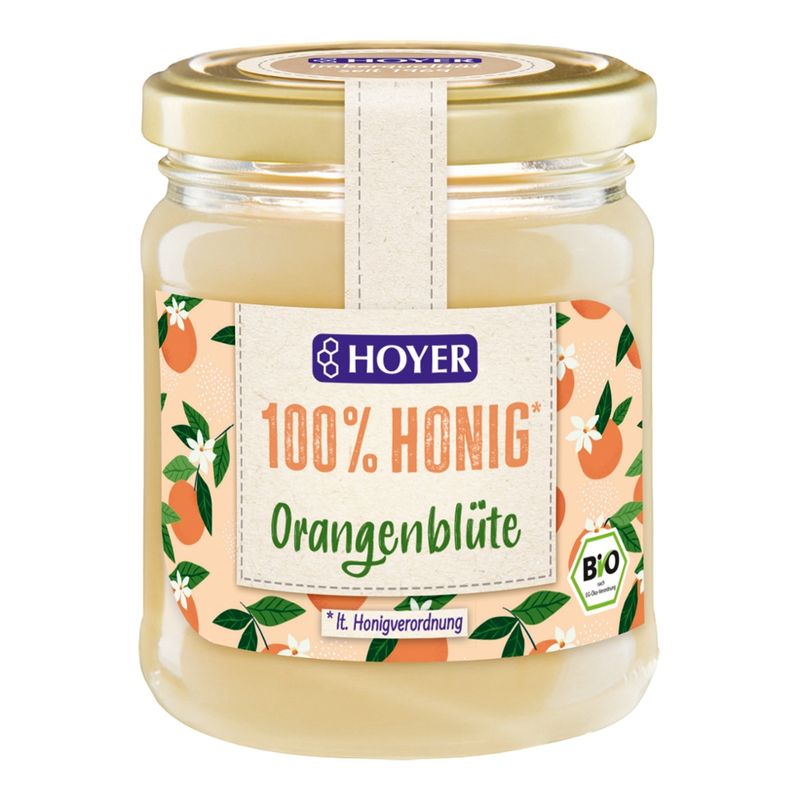 HOYER Orangenblütenhonig - Produktbild