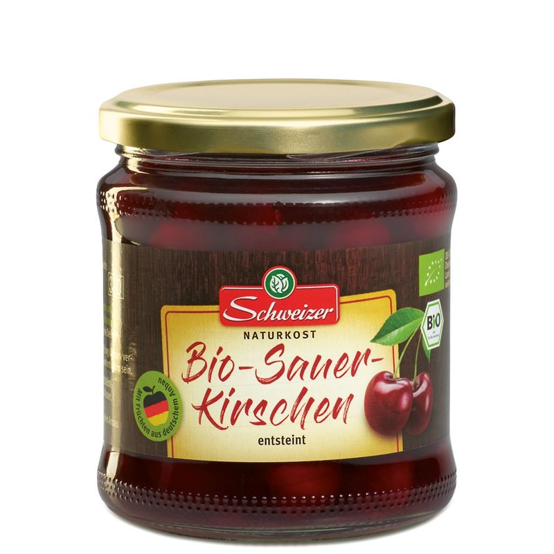 Schweizer Bio Sauerkirschen - Produktbild