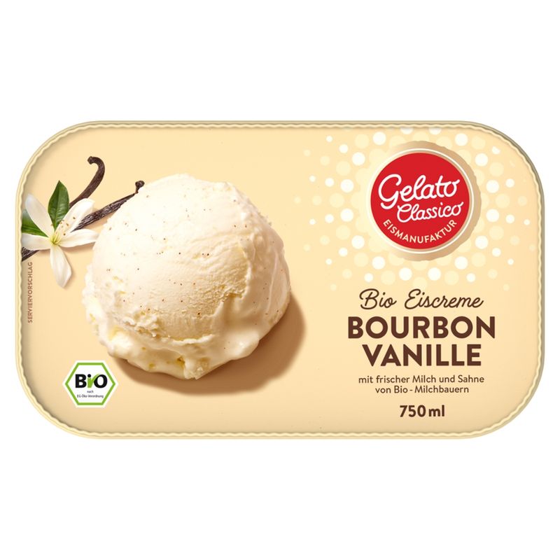 Gelato Classico Eismanufaktur Gelato Classico Bio-Eiscreme Bourbon Vanille - Produktbild
