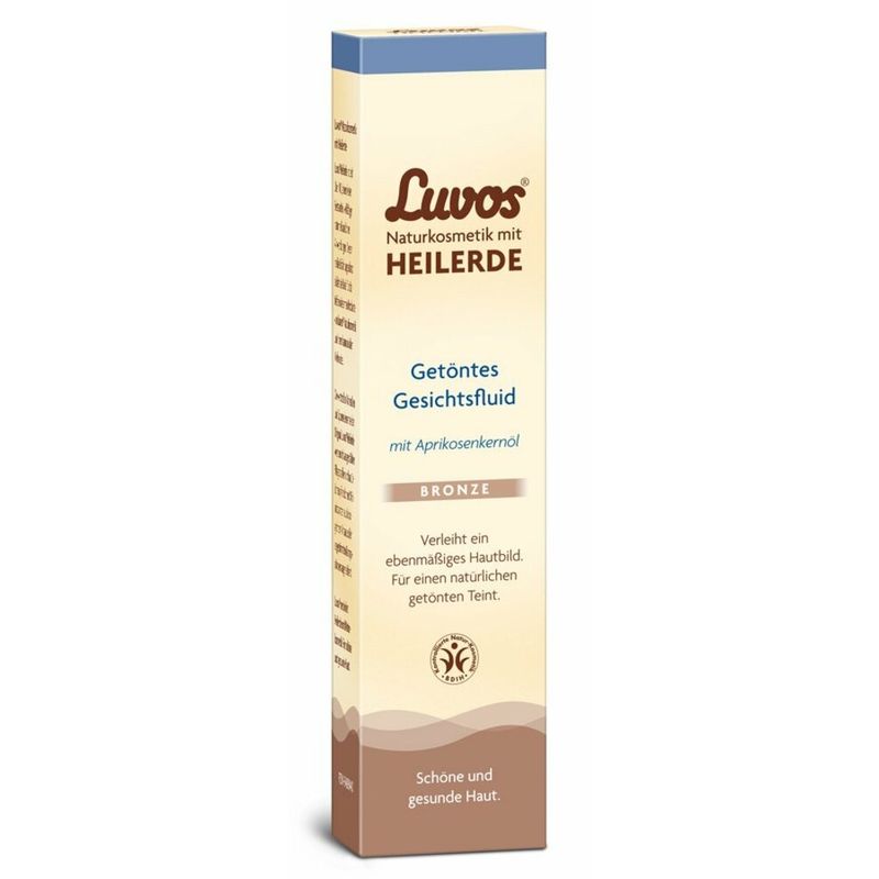 Luvos Naturkosmetik mit Heilerde  Luvos-Heilerde Gesichtsfluid getönt, BRONZE - Produktbild