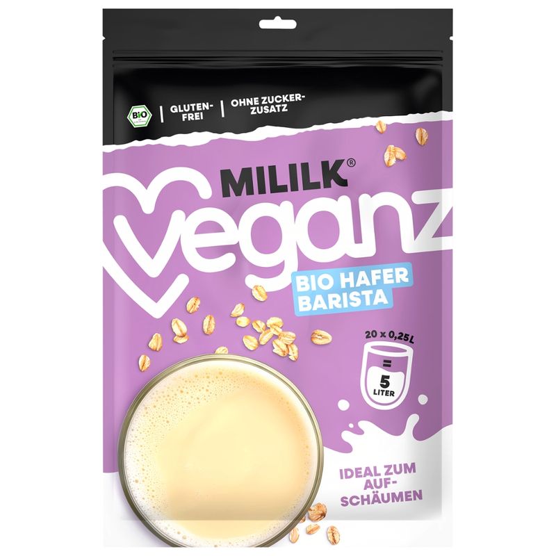 Veganz BIO Veganz Mililk Hafer Barista 5l - Produktbild