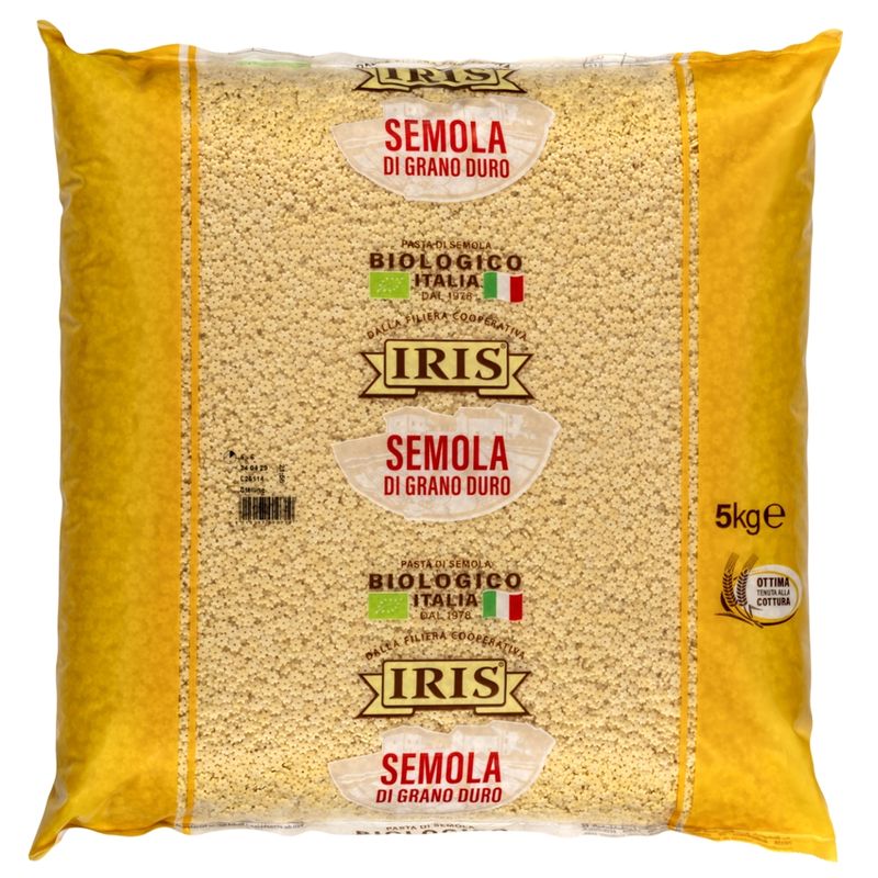 IRIS  Stelline, Sternchen aus Hartweizen-Nudeln hell 5 kg. - Produktbild