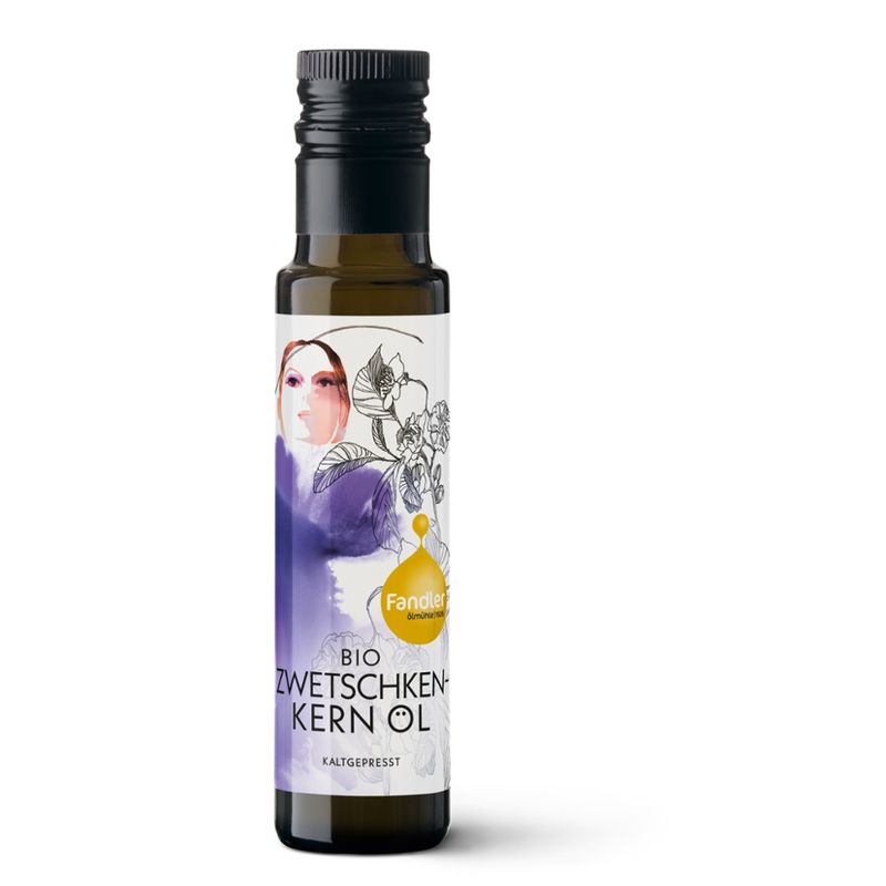 Ölmühle Fandler Fandler Bio-Zwetschkenkernöl kaltgepresst, 100 ml - Produktbild