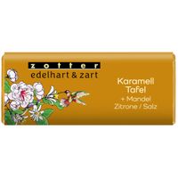 edelhart & zart Karamelltafel + Mandel / Zitrone / Salz - Produktbild