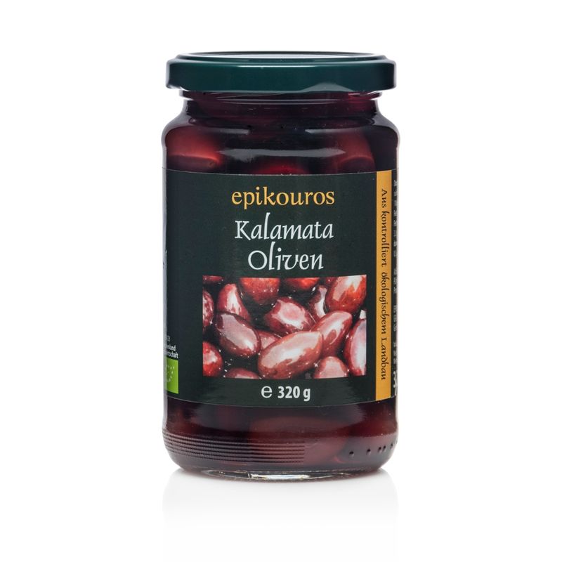 EPIKOUROS Kalamata-Oliven mit Stein aus Griechenland - Produktbild