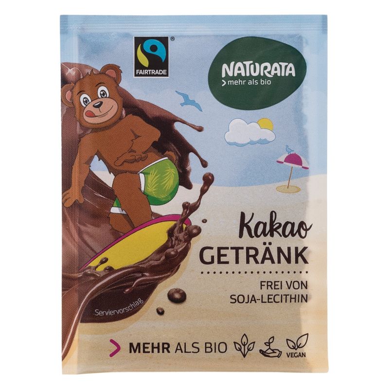 NATURATA Kakao Getränk, Portionsbeutel - Produktbild