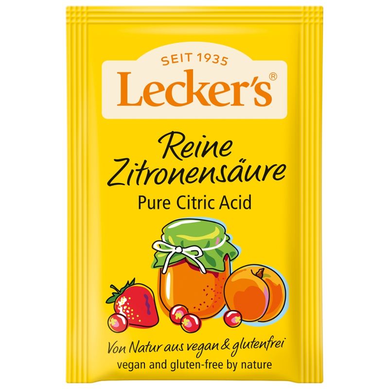 Lecker´s Reine Zitronensäure - Produktbild