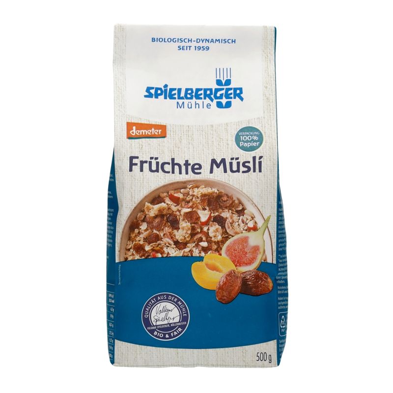 Spielberger Mühle Früchte Müsli, demeter - Produktbild