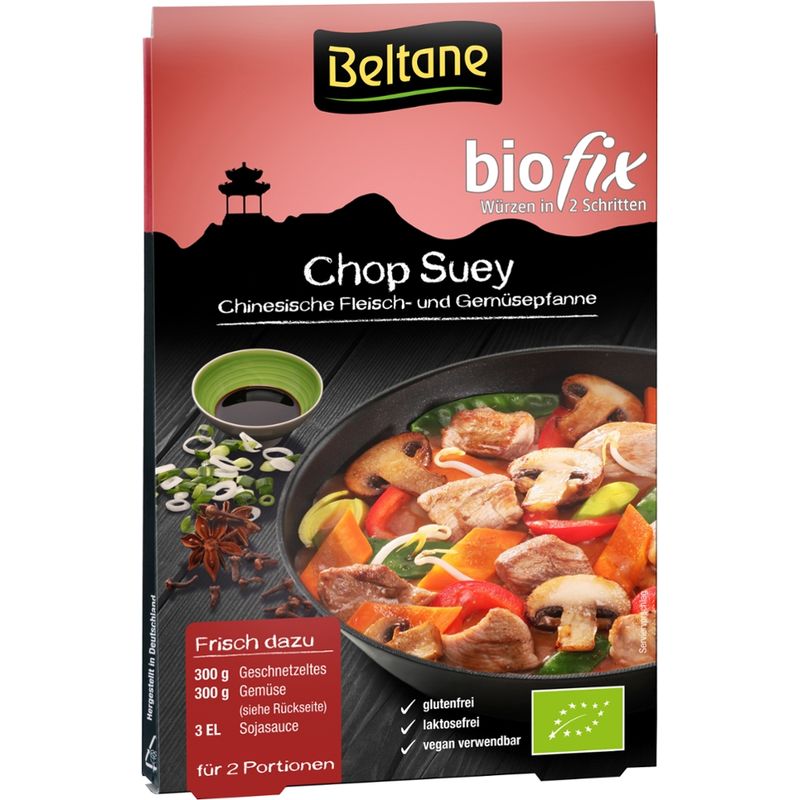 Beltane Beltane Biofix Chop Suey, vegan, glutenfrei, lactosefrei - Produktbild