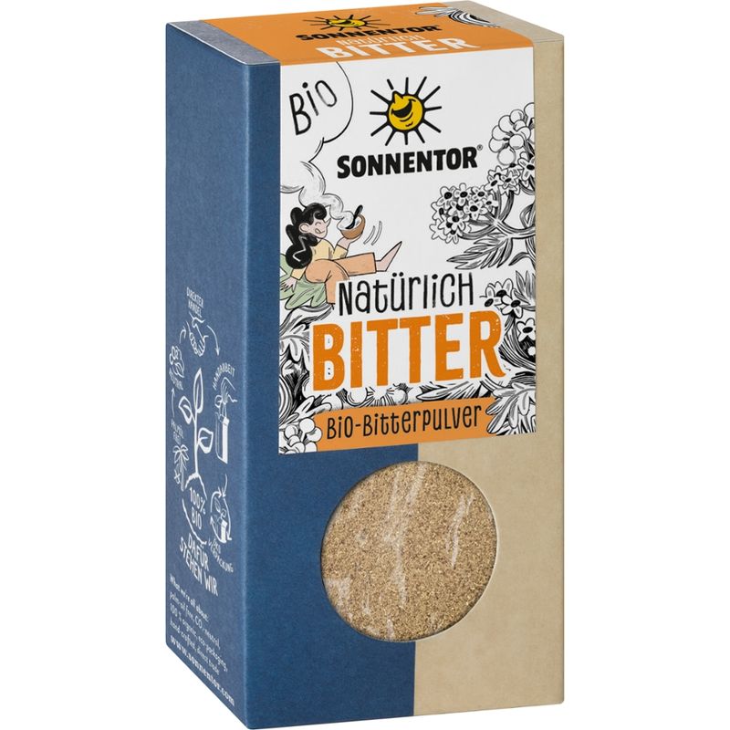 Sonnentor Bitterpulver Natürlich BITTER, Packung - Produktbild