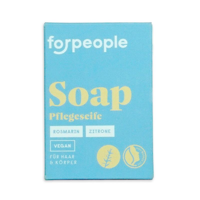 forpeople Seife Zitrone- verfeinert mit Rosmarin - Produktbild